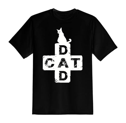 Cat Dads Cross T-Shirt