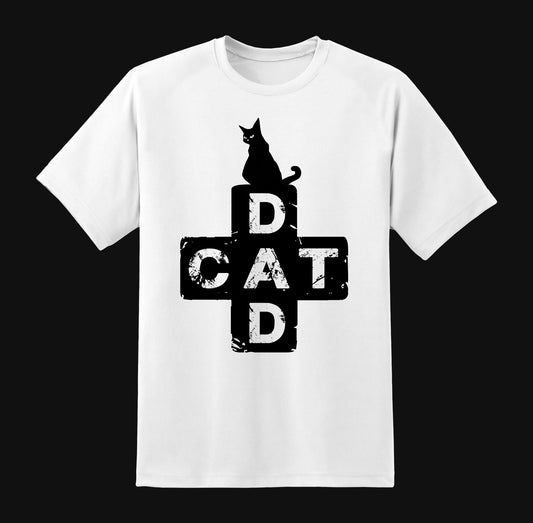 Cat Dads Cross T-Shirt